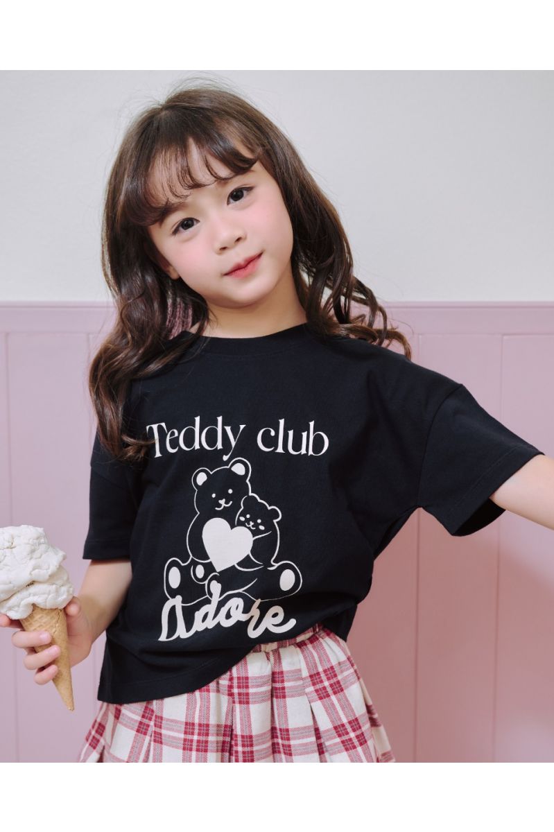 Baby Teddy Hugs T-shirt Navy